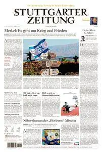 Stuttgarter Zeitung Marbach und Bottwartal - 11. Mai 2018