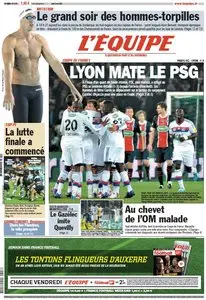 L'Equipe Edition du Jeudi 22 Mars 2012