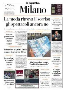la Repubblica Milano - 21 Settembre 2021