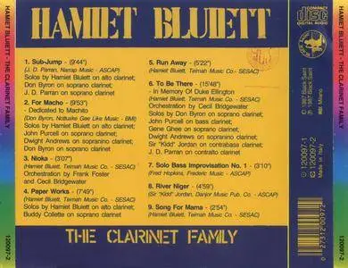 Hamiet Bluiett - The Clarinet Family (1984) {Black Saint 120 097-2 rel 1987}