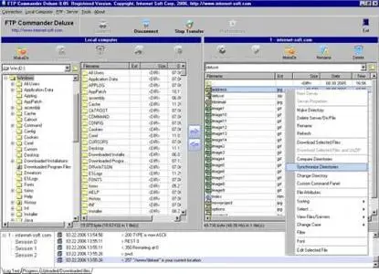 FTP Commander Deluxe ver.8.76