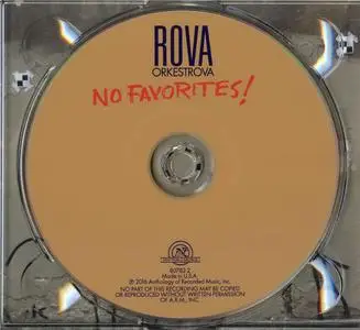 Rova Orkestrova - No Favorites! - For Lawrence "Butch" Morris (2016) {New World Records 80782-2}