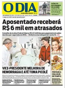 Jornal O Dia em PDF, Sexta, 24 de Dezembro de 2010
