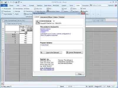 StatSoft STATISTICA 12.5