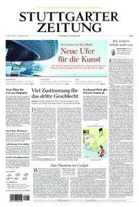 Stuttgarter Zeitung Filder-Zeitung Leinfelden/Echterdingen - 09. November 2017