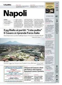 la Repubblica Napoli - 26 Gennaio 2018