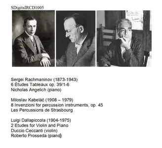 [SDRR] S. Rachmaninov+M. Kabelac+L. Dallapiccola