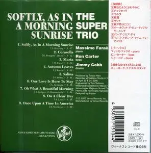 The Super Trio - Softly, As In A Morning Sunrise (2018) [Japanese Ed.]