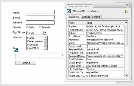ezFormPRO (Flash component)