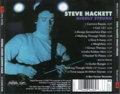 Steve Hackett - Highly Strung (1983) {2007, Remastered}