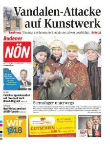 NÖN Niederösterreichische Nachrichten Baden - 9 Januar 2018