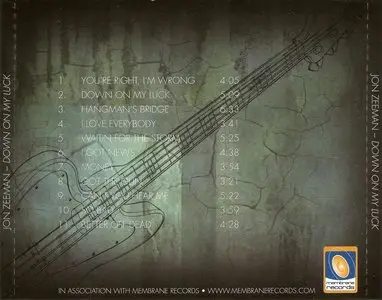 Jon Zeeman - Down On My Luck (2013)
