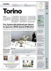 la Repubblica Torino - 9 Marzo 2018