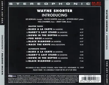 Wayne Shorter - Introducing Wayne Shorter (1959) {Vee Jay--Blue Moon VJ-007 rel 1997}