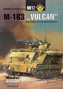 ModelCard 092 M163 Vulcan [Paper model]
