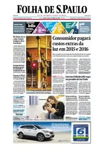 Jornal Folha de São Paulo 4 de abril de 2014 - Sexta