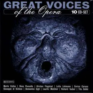 V.A. - Great Voices Of The Opera (10CD Box Set, 2000)