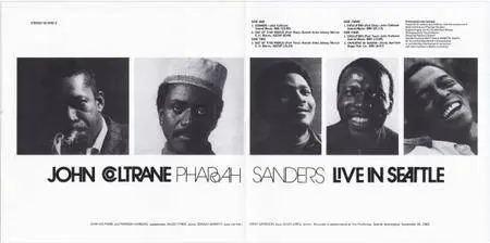 John Coltrane featuring Pharoah Sanders - Live In Seattle (1965) {Impulse!--Verve Originals rel 2011}