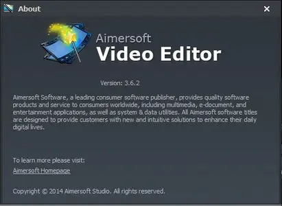 Aimersoft Video Editor 3.6.2.0