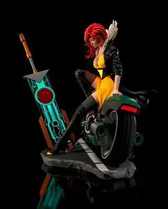 Red from Transistor Figure and Bust