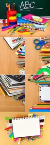 Stock Photo - School Supplies