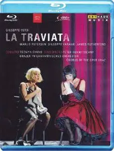 Tecwyn Evans, Graz Philharmonic Orchestra, Marlis Petersen - Verdi: La Traviata (2011) [Blu-Ray]