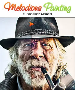 GraphicRiver - Melodious Painting Photoshop Action