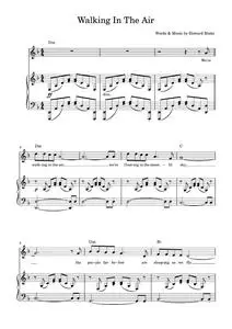 Walking In The Air (theme from The Snowman) - Aled Jones, Howard Blake, The Snowman Movie (Piano-Vocal-Guitar (Piano Acc