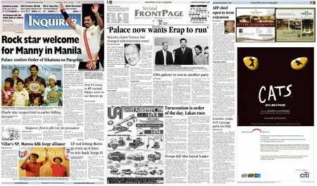 Philippine Daily Inquirer – November 21, 2009