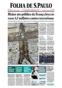 Folha de São Paulo - 12 de janeiro de 2015 - Segunda 