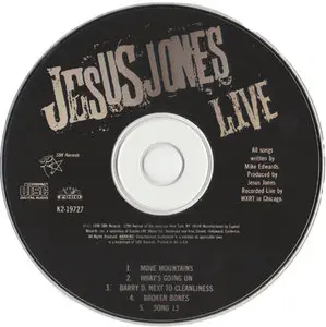 Jesus Jones - Live (1990, SBK Records # K2-19727) [RE-UP]
