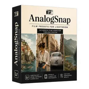 AnalogSnap - Film Presets for Lightroom