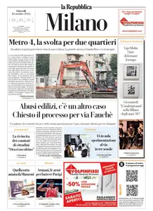 la Repubblica Milano - 10 Ottobre 2024