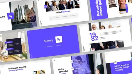 Sidney Company Profile Video Display After Effect Template 57969794