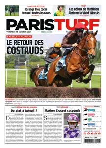 Paris Turf - 18 Octobre 2024