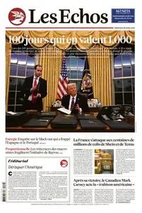 Les Echos du Mercredi 30 Avril 2025