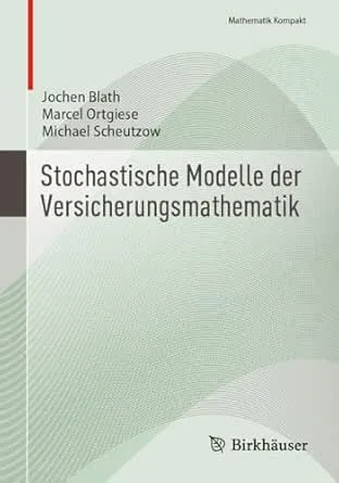 Stochastische Modelle der Versicherungsmathemati