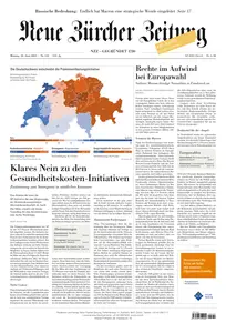 Neue Zuercher Zeitung - 10 Juni 2024