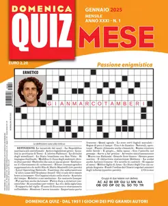 Domenica Quiz Mese - 10 Gennaio 2025