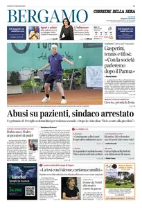 Corriere della Sera Bergamo - 24 Maggio 2025