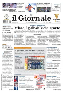 il Giornale - 22 Agosto 2025