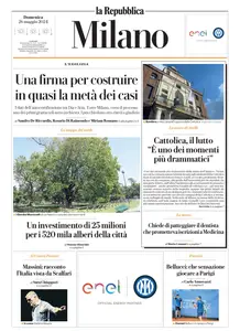 la Repubblica Milano - 26 Maggio 2024