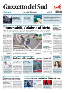 Gazzetta del Sud Cosenza - 24 Agosto 2024