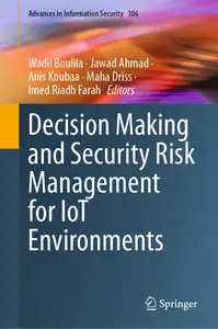 Decision Making and Security Risk Management for IoT Environments (Advances in Information Security, 106)