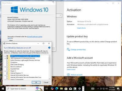 Windows 10 22H2 build 19045.5608 AIO 16in1 Multilingual (x64) Preactivated March 2025