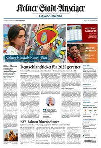 Kölner Stadt-Anzeiger Köln-Land-Erftkreis - 16 November 2024