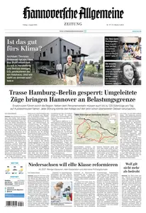 Hannoversche Allgemeine Zeitung - 01 August 2025