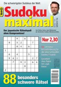 Sudoku Maximal - Nr.2 2025