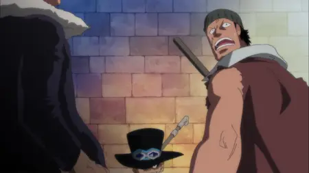 One Piece (1999 S14E16 Leaving the Dadan Family! The Secret Base is Complete! Koten Gars