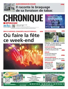 La Chronique Républicaine - 10 Juillet 2025